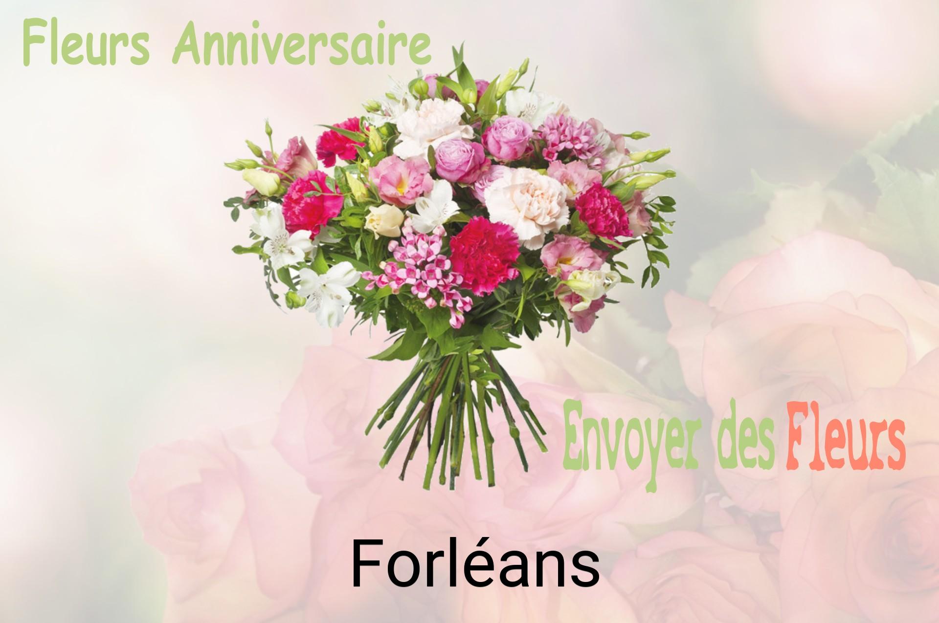 Bouquet de fleurs d’anniversaire livré à Forléans